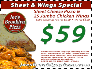 Sheet Special July 23
